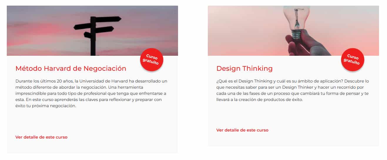 Cursos gratuitos de marketing y empresas